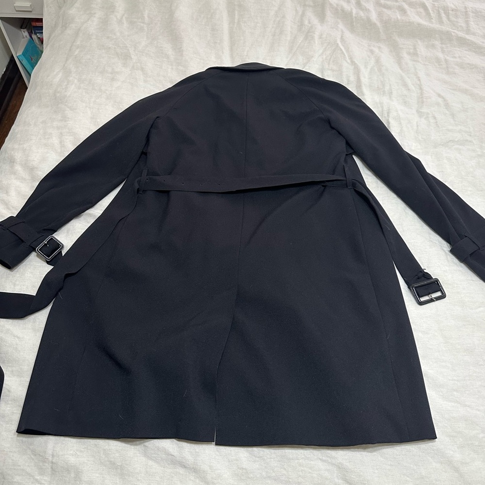 Michael Kors black trench coat - Picture 3 of 6
